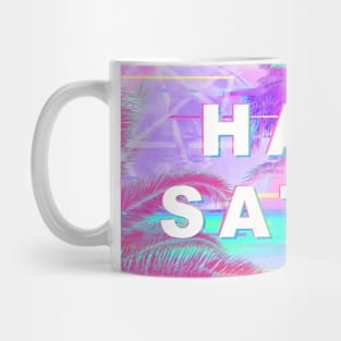 hail satan vaporwave aesthetic Mug